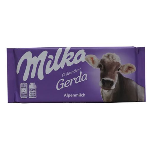 Picture of MILKA SLAB MILK CHOCOLAT 100GMS