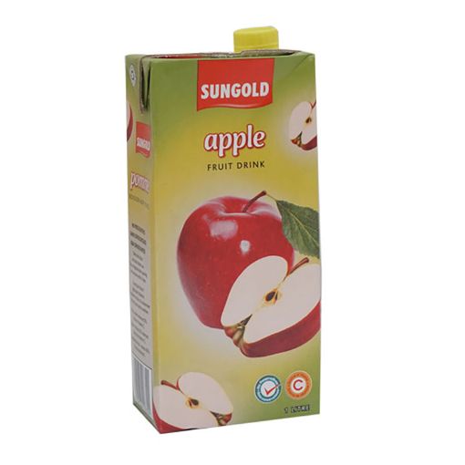 Picture of SUNGOLD FRUIT DRINK BRIK APPLE 1LT