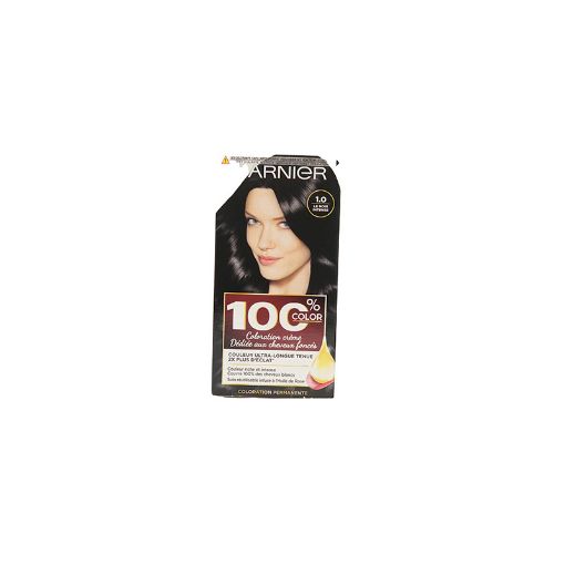 Picture of GARNIER 100 COLOR BRUN KIT 1 NOIR INTENSE