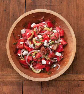 Watermelon - Tomato Salad