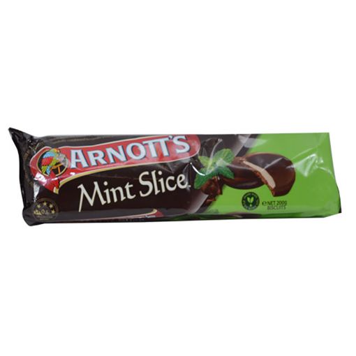 Picture of ARNOTTS CHOCOLATE MINT SLICE 200G