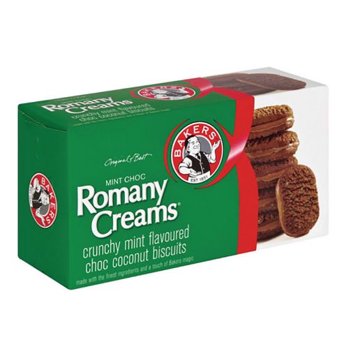 Picture of BAKERS ROMANY CREAMS MINT 200GMS