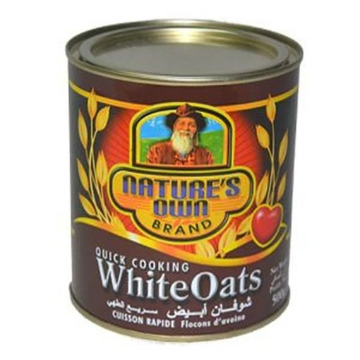 Picture of NATURE S OWN QUICK COOKING OATS TIN 500G