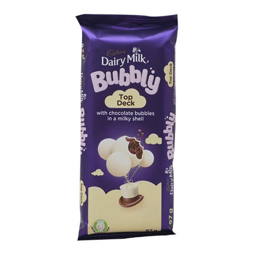 Picture of CADBURY DAIRY MILK BUBBLY TOP DECK 87G