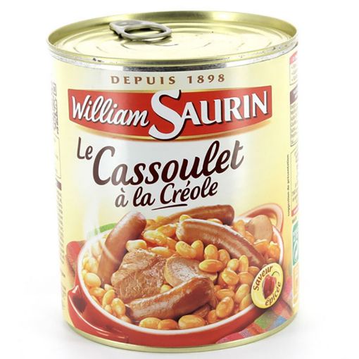 Picture of WILLIAM SAURIN CASSOULET CREOLES 840G