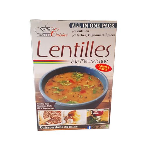 Picture of ALL IN ONE PACK FAMILYLENTILLES 250G