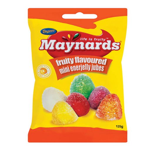 Picture of BEACON MAYNARDS ENERJELLY JELLY JUBES 125G