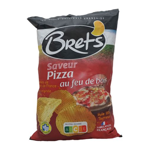 Picture of BRETS CHIPS PIZZA 125G