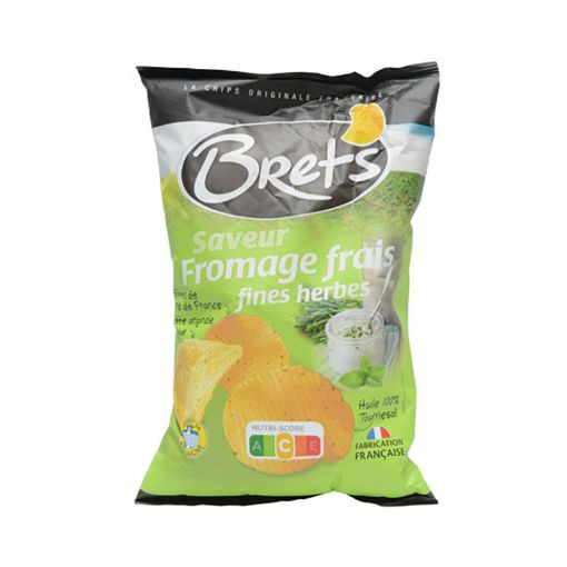 Picture of BRETS CHIPS FROMAGE FINE HERB 125G