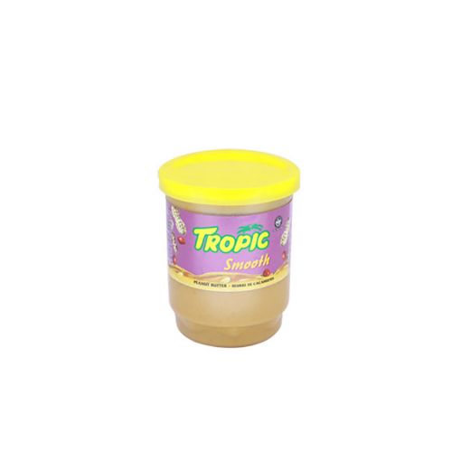 Picture of TROPIC SMOOTH PEANUT BUTTER IN PLASTIC JAR 250G