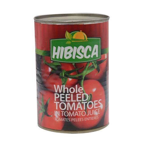 Picture of HIBISCA WHOLE PEELED TOMATOES 400G