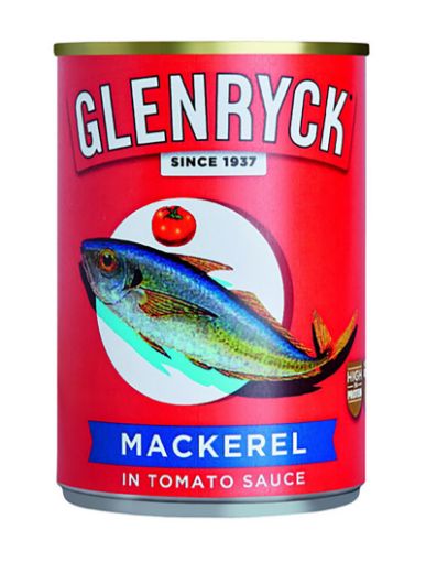 Picture of GLENRYCK MACKEREL IN TOMATO SAUCE 425G