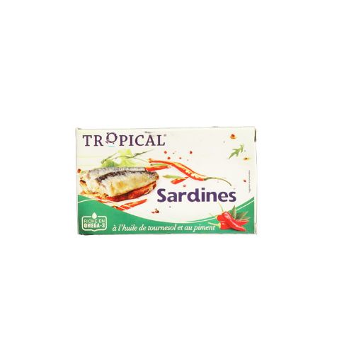Picture of TROPICAL SARDINE CHILI OIL 125G