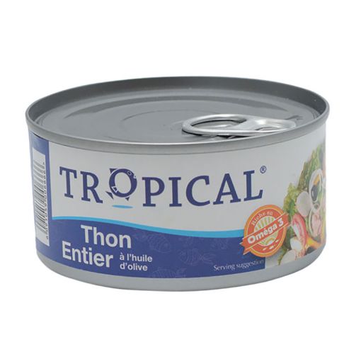 Picture of TROPICAL TUNA SOLID IN OLI 160G