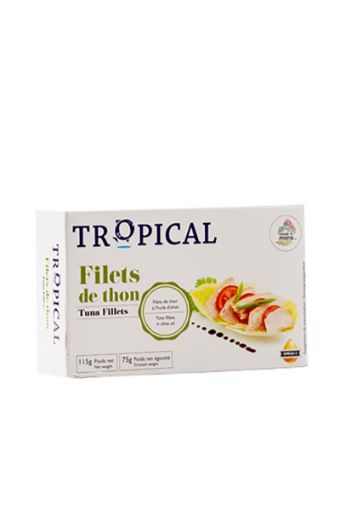 Picture of TROPICAL FILETS THON NATURAL 115G