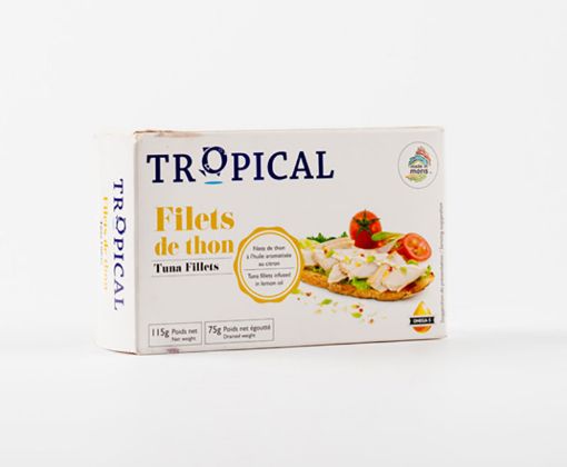 Picture of TROPICAL FILETS THON 115G CITRON
