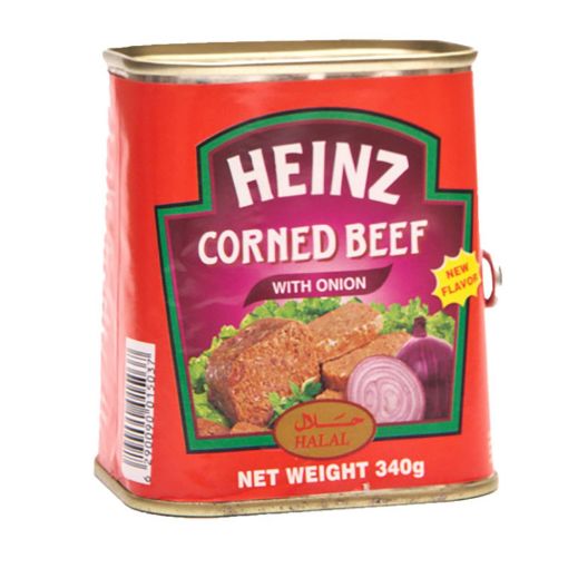 Picture of HEINZ CORNED BEEF WITH ONIONS 340G