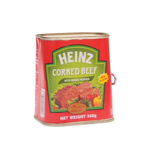 Picture of HEINZ CORNED BEEF MIX PEPPER 340G