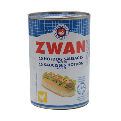 Picture of ZWAN CHICKEN HOT DOGS SAUSAGES 400G