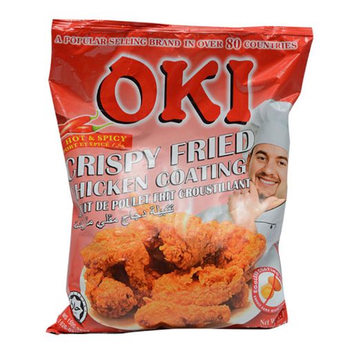 Picture of OKI HOT & SPICY FRIED CHICKEN COATING 120G