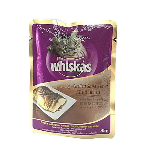 Picture of WHISKAS GRILLED SABA 80G