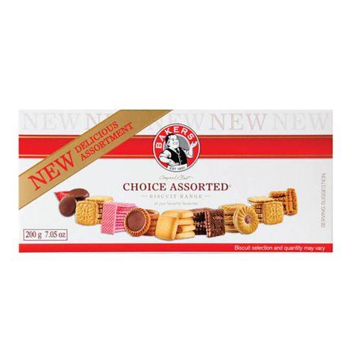 Picture of BAKERS CHOICE ASSORTED 200GMS