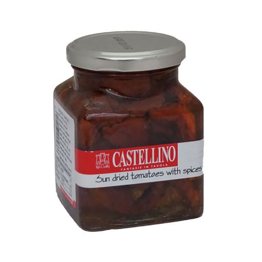 Picture of CASTELLINO SUN DRIED TOMATOES WITH SPICES 280G