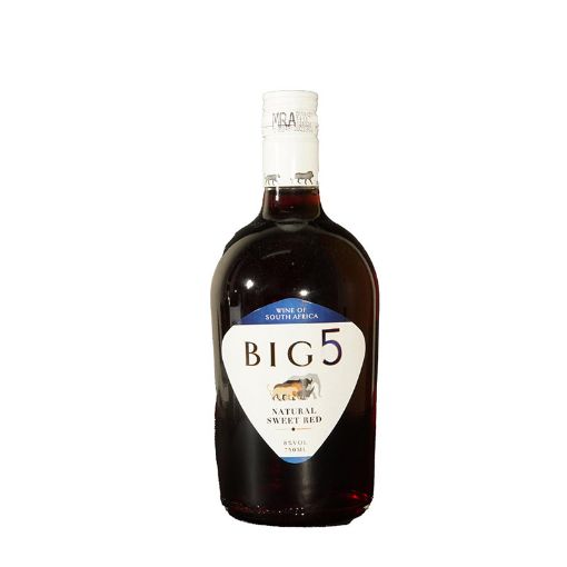Picture of BIG 5 NATURAL SWEET RED WINE 750ML