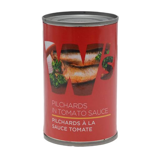 Picture of WS PILCHARDS IN TOMATO SAUCE 155G