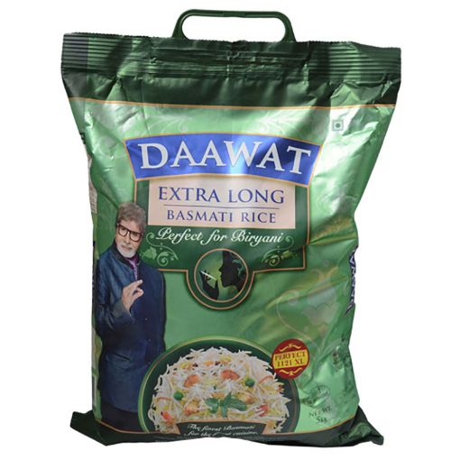Picture of DAAWAT EXTRA LONG BASMATI RICE 5KG