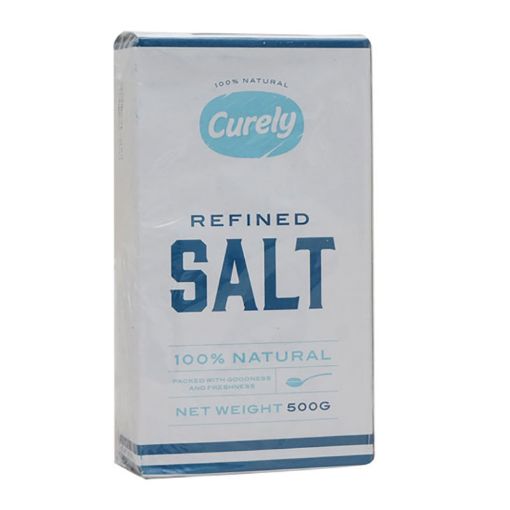 Picture of CURELY REFINED SALT 500GMS
