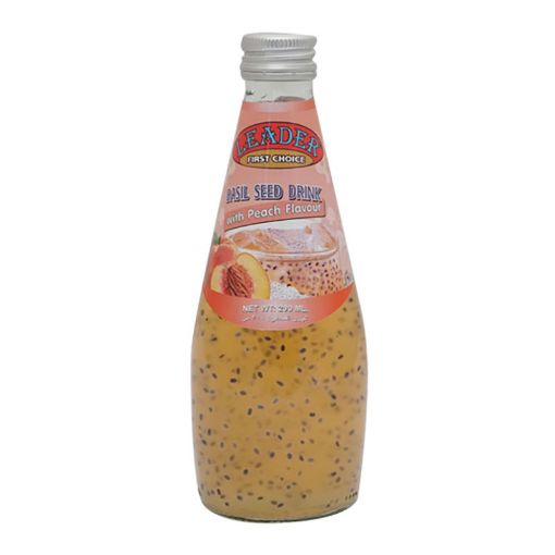 Picture of LEADER BASIL SEED WITH PEACH FLAVOUR 290ML