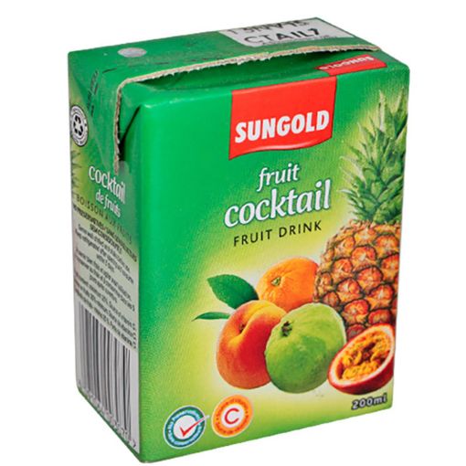 Picture of SUNGOLD FRUIT DRINK BRIK COCKTAIL 200ML
