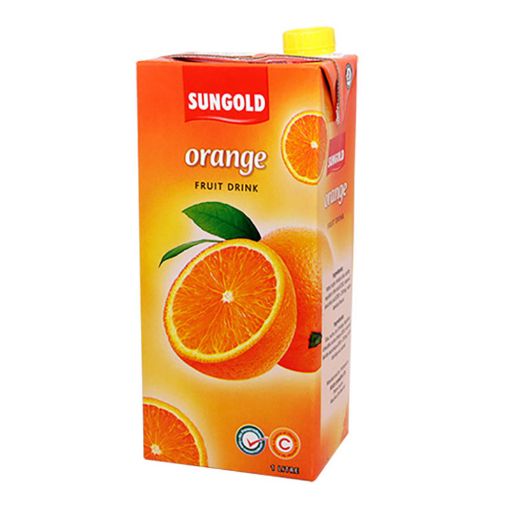 Picture of SUNGOLD FRUIT DRINK BRIK ORANGE 1LT