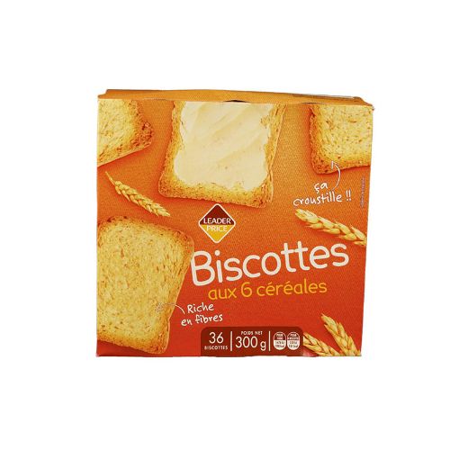 Picture of LP BISCOTT CEREAL X36 TRANCHES 300G