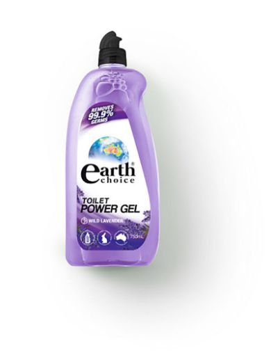 Picture of EARTH CHOICE TOILET CLEANER LAVANDER 750ML