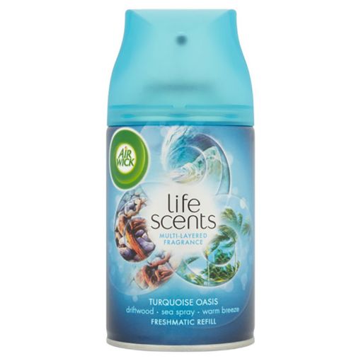 Picture of AIRWICK REFILL LIFE SCENTS TURQUOISE OASIS 250ML