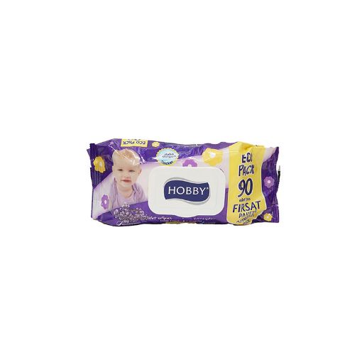 Picture of HOBBY BABY WIPES 90 SUPER PACK