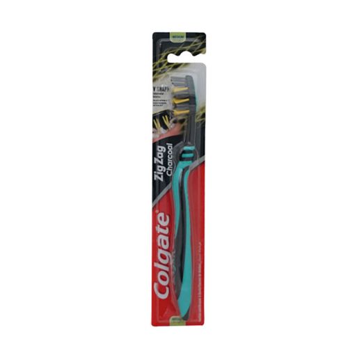 Picture of COLGATE BROSSE A DENT ZIG ZAG CHARCOAL MED