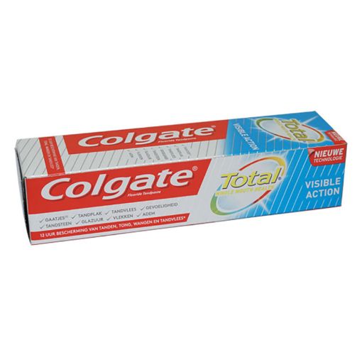 Picture of COLGATE DENTIFRICE TOTAL ACTION VISIBLE 75ML