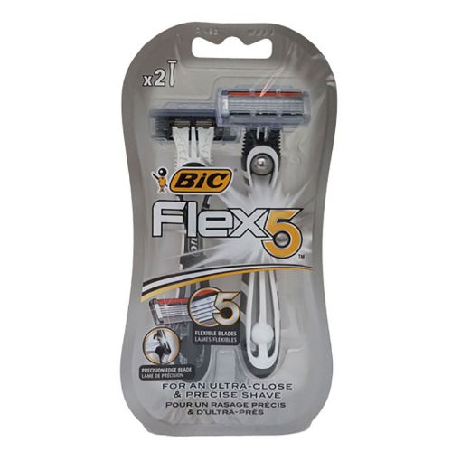 Picture of BIC FLEX 5 RASOIRS JETABLE HOMME X2 BLISTER