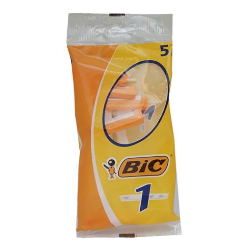 Picture of BIC 1 NORMAL RASOIRS JETABLE HOMME BLANC POUCH X5