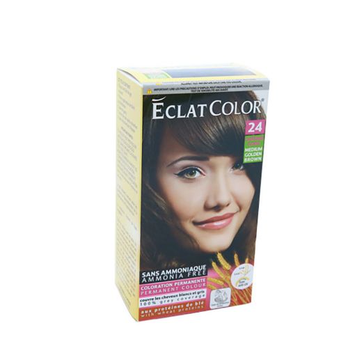 Picture of ECLAT COLOR 100 ML NO 24 CHATAIN DORE