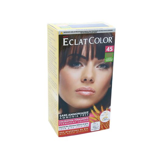 Picture of ECLAT COLOR 100 ML NO 45 CHATAIN CLAIR ACAJOU
