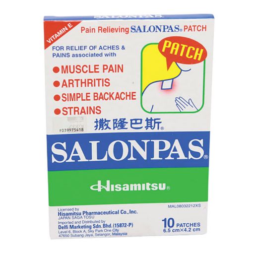 Picture of SALONPAS 10 PATCHES