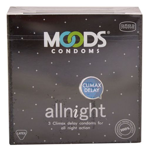 Picture of MOODS CONDOMS ALL NIGHT 3S PACK