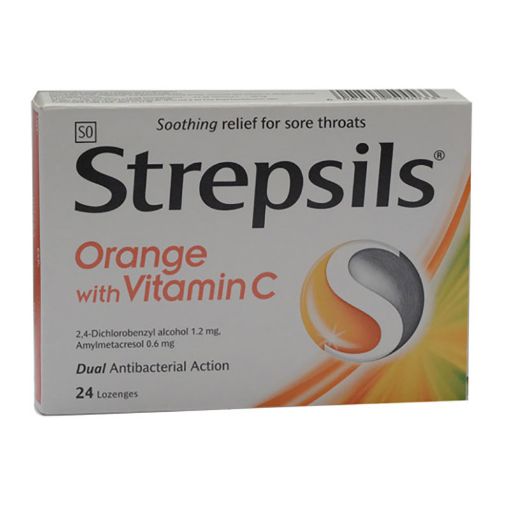 Picture of STREPSILS VIT C 24 S