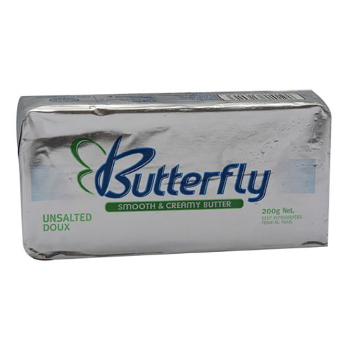 Picture of BUTTERFLY BUTTER UNSALTED 200G