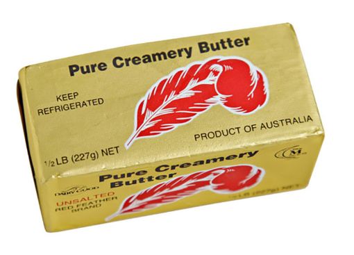 Picture of RED FEATHER BUTTER UNSAL 200G