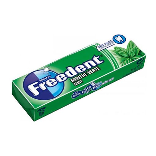 Picture of FREEDENT MENTHE VERTE 14G